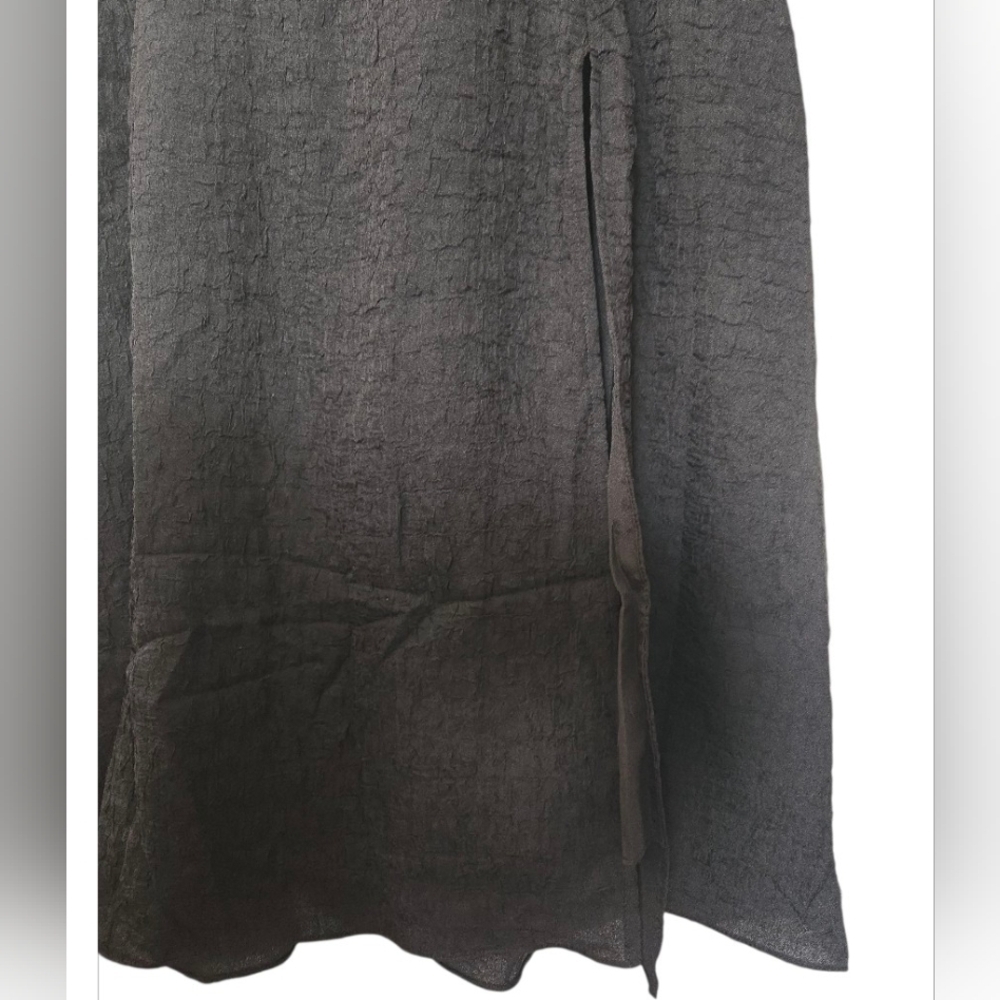 NWT, ASTR Black Ruffle-Strap Maxi Dress.Size M - Picture 4 of 12